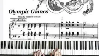Bastien piano basic Level 2: Olympic Games