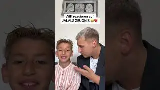 Wir reagieren auf JALALS ZEUGNIS 😂❤️