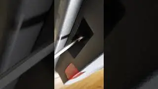 VW Golf mk7 door panel removal