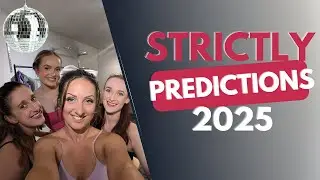 Strictly Come Dancing celeb predictions 2025 | ZF Dance Diary #495