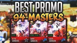 BEST PROMO ALL YEAR! FREE 94 OVR MASTER PLAYERS! Madden Mobile 18 Thanksgiving