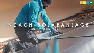 Indach-Solaranlage mit Blindmodulen