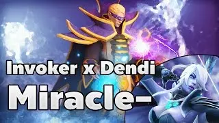 Miracle- Pro Invoker Mid x Dendi Ranked Match - Dota 2 RedArchon