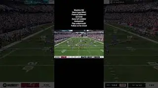 🔥 Madden 26 A-Gap Blitz &ndash; LB Cross 3 Show 2 LOCKDOWN! 🔥 #madden26 #blitz #glitch