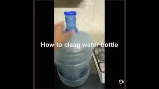 HOW TO CLEAN WATER DISPENSER BOTTLE AT HOME |No Brush | Non Harmful Way | NO  NEED TO BUY NEW BOTTLE