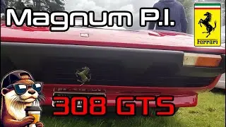 #Ferrari 308 GTS 's Thomas Magnum P.I - #automobile #supercar #MagnumPI #308GTS #FerrariV8