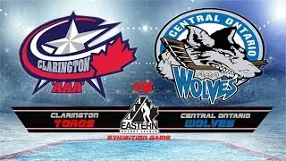 Exhibition Game Clarington Toros Novice AAA vs Central Ontario Wolves Aug 27 17