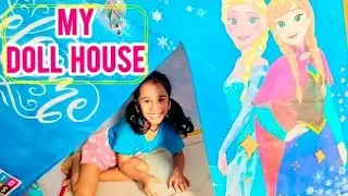 🎀 Cute Doll House Making | Kids Fun Craft | my doll house 