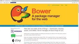 5  Install Bower
