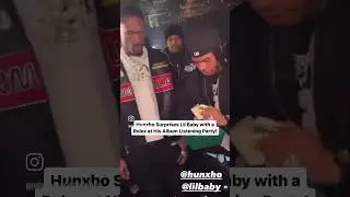 Hunxho gifts Lil Baby a Rolex watch for his Birthday 👀⌚️ #atl #worldstarhiphop #lilbaby #shorts