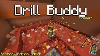 Drill Buddy Addon, Mining Made EASY![Showcase]