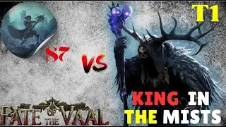 POE2 BOSS FIGHT: KING IN THE MISTS T1 DIFFICULTY | CRITICAL SHOCKBURST WITCHUNTER | FATE OF THE VAAL