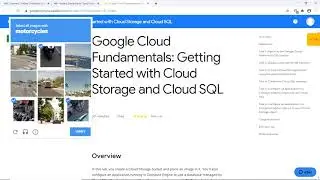 Getting Started with Cloud Storage and Cloud SQL