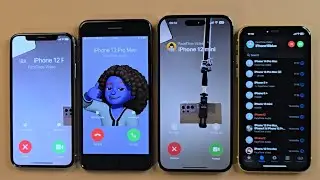 iPhone X iPhone8 iPhone 14Promax iPhone 11 Incoming call FaceTime Outgoing call same time call
