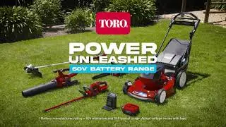 Introducing the all-new Toro 60V MAX Flex-Force Power System&reg; battery range