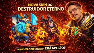 NOVA SKIN DO DESTRUIDOR ETERNO - DRAGON CITY