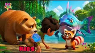 Kael aur Jungle Ka Jadoo| Gaatay Hue Crystal Ki Poori Kahani|Kids Family Tv #cartoon #kids #kidsvide