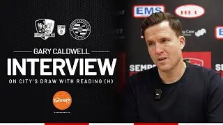 💬 Gary Caldwell post Reading (H) | Exeter City Football Club