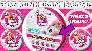 Распаковываем коллекционный кейс TOY MINI BRANDS BRANDS SERIES 2! Открываем розовый кейс-сюрприз Zuru 5!