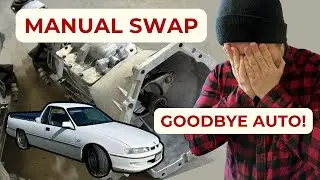 تبديل يدوي لسيارتي VS Ute - الجزء الأول
