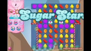 Candy Crush Saga Level 9850 (Sugar stars, No boosters)