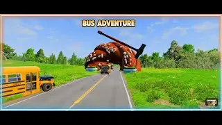 🚗💥 Mega Car Crash Ramp Challenge in BeamNG.drive!