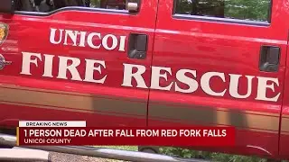 Unicoi officials: male dead after fall at Red Fork Falls