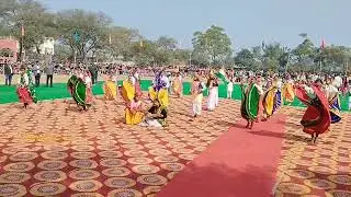 Students stage performance on Republic Day #republicdaycelebration #haryanvisong