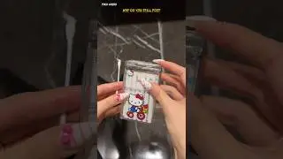 Cute hello kitty custom transparent lighter #short