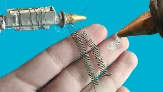 Never Buy New Nichrome Wire! Use Old Nichrome Wire For Soldering iron And Glue Gun 220v change to12v