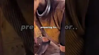 Preparing for food #africantribes #tribalvillage #shortvideo #short