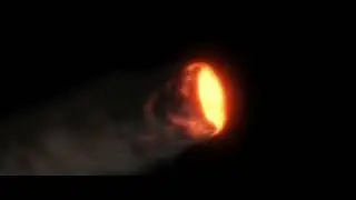 Widescreen Background - Rocket Engine Effect - Black - Ultra HD