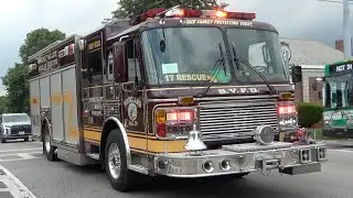 Spring Valley FD 17-1, 17-1750, & 17-Rescue Responding