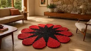 doormat  bahut sundar design me and asaan tarika se banana sikhe payedhan design 
