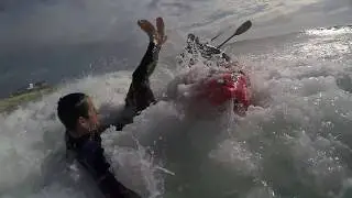 Gumotex Seawave vs. sea waves