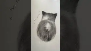 🥹💕✨ #kitten #art #drawing