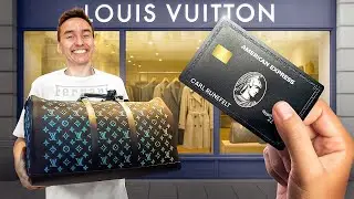 ЛАКШЕРИ ШОПИНГ С МОЕЙ ЧЁРНОЙ AMEX!!!