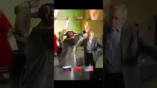 Putin & Bush 🤝 Old Days Moment | Two Presidents,  Two Friends🌍🔥 #shorts  #putin #bush #viral #usa