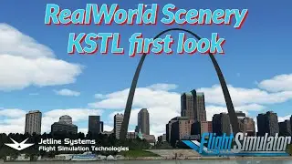 RealWorld Scenery - St. Louis Lambert International airport (KSTL) - For Microsoft Flight Simulator