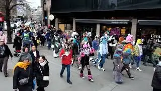Furries walking through London again [LFM 1 Feb 2025]