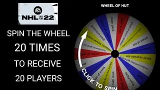 NHL 22 WHEEL OF HUT (100th video celebration)
