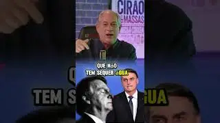 CIRO GOMES DISPARA: TODO MUNDO SABE DA CORRUP&Ccedil;&Atilde;O NO GOVERNO BOLSONARO.