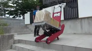 EmssRobot Alien Automatic stair climber trolley#stairclimber #stairlift #materialhandlingequipment