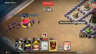 Clash of zombie 2 (goten and monkey king aid skill on madara)