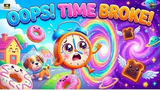 OOPS! I Broke Time!  Zippy&rsquo;s Magical Mistake | A Story About Patience & Waiting (Moral Story)