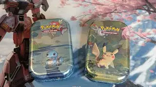 Kanto friends mini tin unboxing