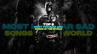 Top 5 Most Popular Sad 😢 Songs In The World | Ava Famy , Hope , Into your Arms | #shorts#trendingnow