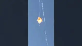 Iran's Shahed Drone intercepted by Israel's Iron Dome over Galilee region