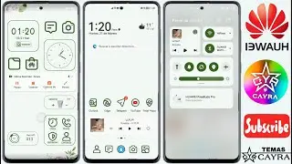 Flora Tema Huawei Themes Emui 12 11 HarmonyOS &bull; CAYRA Temas