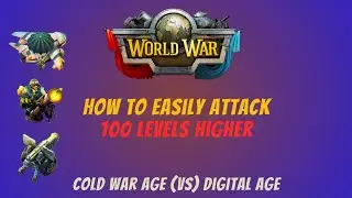 War attacks are easier than you think! (Mortars, Artillery, Paratroopers) | Dominations Guide